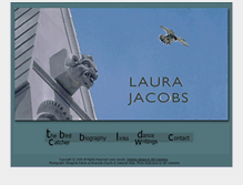 Tablet Screenshot of laurajacobs.info